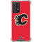 NHL Calgary Flames Solid Background Galaxy A52 5G Clear Case